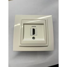 Hdmi Prizi Elbi Zena Beyaz Çerçeveli 609