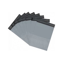 Ekonomik Siyah Baskısız Cepsiz Kargo Poşeti 100 Adet 24 x 30 + 5 CM
