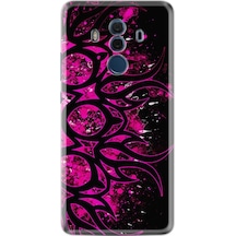 Huawei Mate 10 Pro Kılıf Silikon Purple Knife 1692