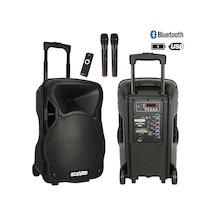 Lastvoice 800W 12 İNÇ Portatif Şarjlı Mikrofonlu Ekholu Mevlüt Amfisi (LS-P1912EE)