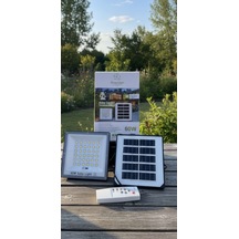 Benbo 60w Solar Light Kumandalı Şarj Panel İp66 Su Gecirmezlik .wireless Control 1