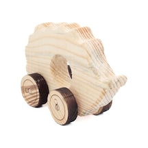 Ahşap Oyuncak Tekerlekli Araba Hayvan Model-2