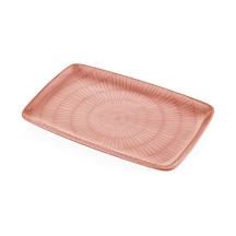 The Mia Noon Dikdörtgen Servis Somon 34x25 Cm