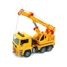 Bruder Man Vinçli Kamyon Sarı 02754