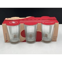 Paşabahçe Logolu Cam Bardak 215 Cc 6'lı Şeffaf