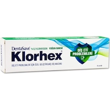 Dentasave Klorhex Diş Macunu 75 Ml - %0,2 Yoğun Bakım & Diş Eti Problemleri