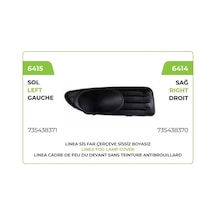 Sis Far Çerçevesi Sissiz Boyasız Sağ Linea 001