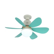 Kangvka E27 Ev Fani Lambası Mavi 30w - Üç Renk Aydınlatma, Sürekli Parlaklık Ayarlama, Zamanlama Ve Kumanda İle