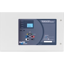 C-TEC SigTEL Compact1-64 ECU-8NT İtfaiyeci Telefon Sistemi Master Kontrolör 8 Hat Bağlanır