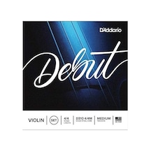 D'Addario D310 Debut Takım 4/4 Keman Teli Medium