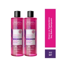 Intense Keratin Yoğun Hasar Onarıcı Saç Bakım Şampuanı-350ml-vegan X2