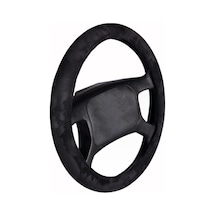 Fox Geçmeli Deri Direksiyon Kılıfı Süet Model