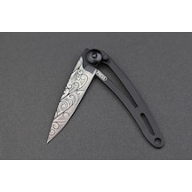 Deejo Kamp 15g, Pocket Knife, Black Naked, Pacific Ocean, Cable Dee103 Gri