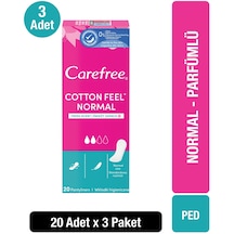 Carefree Refresh Breathable-fresh Günlük Ped 20'li X3