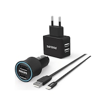 Philips Dlp2553el Seyahat&araç Şarj Kablo Lightning