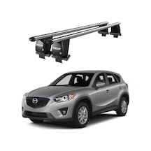 Royal Mazda Cx-5 2012-2015 Uyumlu Gri Kilitli Ara Atkı Port Bagaj Tavan Barı