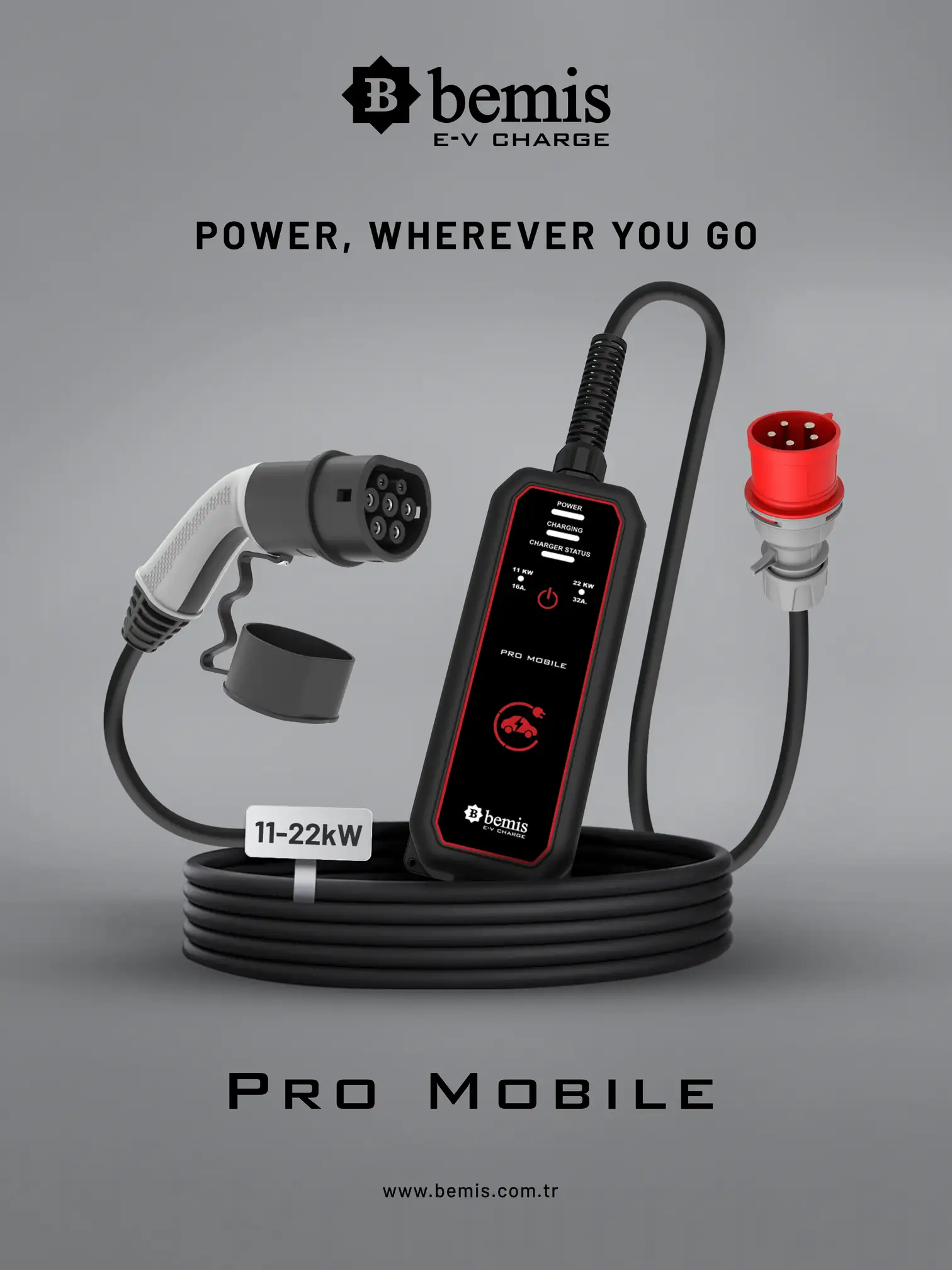 Bemis Pro Mobile Taşınabilir Şarj Cihazı 22 Kw