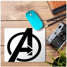 Avengers Superhero Logo Baskılı Mousepad Mouse Pad