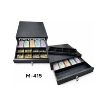 Nexpay M-415 Metal Para Çekmecesi 5 Gözlü Plastik Sürgü
