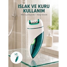 Profesyonel 3 İn 1 Epilasyon Cihazı Led Aydınlatmalı Suya Dayanıklı Şarjlı Vgr Epilatör Yeni Nesil