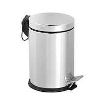 KROM PEDALLI ÇÖP KOVASI 5 LT Krom