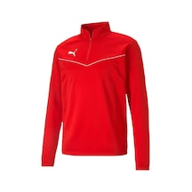 Puma Teamrise 1/4 Zip Top Erkek Futbol Antrenman Uzun Kollu Tişört