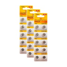 Powermaster AG13 LR44 Kartela Alkaline Düğme Pil 10 x 3'lü