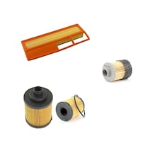 Sardes Filtre Seti Fiat İdea 1.3 Dizel 70 Beygir 2004-2010 Mtj Multijet 3lü Hava + Yağ F. + Yakıt Filtre