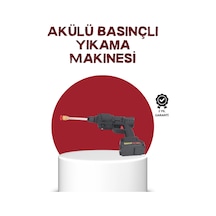 Mey İthalat Çok Fonksiyonlu Şarjlı Basınçlı Yıkama Tabancası Ev Araç Bahçe