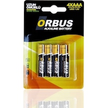 Orbus LR03 AAA Blister İnce Kalem Pil 4'lü