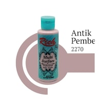 Rich Multi Surface 2270 Antik Pembe Akrilik Boya 120 Cc - Elwm-285758 Renkli