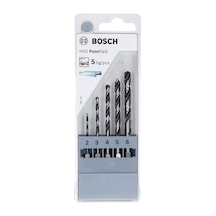 Professional 5 Parçalı Pointteq Altıgen Matkap Seti Metal İçin, Ø: 2-6 Mm, Çalışma Uzunluğu: 24-57 Mm, Toplam