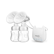 Geeksen Youha Taşınabilir Çift Göğüs Pompası - 9 Emiş Seviyeli, 2 Modlu, Sessiz Ve Rahat Emzirme Çözümü