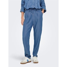 Only Onlpoptrash Charıs Lıfe Pant Cc Wvn Kadın Mavi Pantolon - O15342874