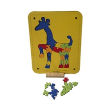 Puzzle Zürafa Turuncu