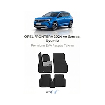 OtoCraft Opel Frontera 2024 Ve Sonrası Araca Özel 3d Havuzlu Eva Paspas Tam Set 5 Parça