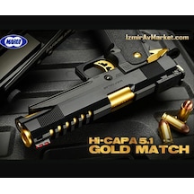 Tokyo Marui Gold Match Hı-capa 5.1 Gbb Airsoft Tabanca