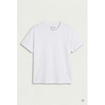 Hafico Erkek / Kız Çocuk Basic Tişört Beyaz