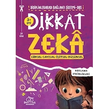 Dikkat Zeka - Görsel - Sayısal - İşitsel - Düşünsel - Kodlama Etkinlikleri 3+ - Mehmet Türkdoğan - Dikkat ve Zeka Akademisi