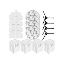 Junzhuodianpu Xclea H60 Robot Süpürge Yedek Parçaları Aksesuarları Yan Fırça Hepa Filtre Paspas Bezi Toz Torbası