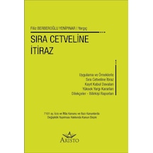 Sıra Cetveline İtiraz N11.3408