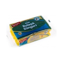 Stepy Oluklu Bulaşık Süngeri 2'li