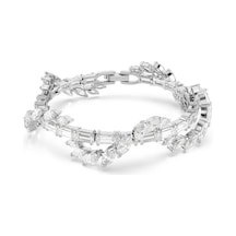 5754818 Swarovski Bilezik Mesmera:bracelet Whı/rhs Metalik