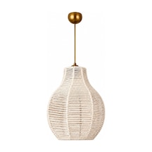 El Yapımı Tekli Sarkıt Avize 65x25 Cm Modern Dekoratif Tavan Lambası, Handmade Pendant Light, E27 Uyumlu, Salon Diğer