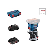 Bosch GKF 18V-8 1 x 4 Ah Procore Akülü Avuç İçi Dik Freze