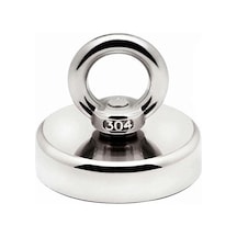 Valkyrie D48 Güçlü Neodyum Mıknatıs 48mm 75kg Askılı Fishing Salvage Magnet