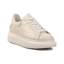 Hakiki Deri Erkek Beyaz Sneaker Marcomen 152-21028 M Beyaz