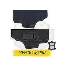 İtimatav Glock 19 Uyumlu Arkası Açık Yumuşak Deri İç Kılıf - Form Alan Pr Çok Renkli