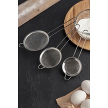 3 Boy Çay Süzgeci Çelik Diğer