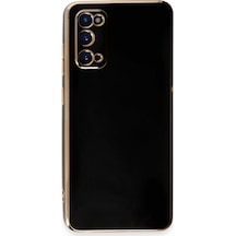 Samsung Galaxy Uyumlu S20 Kılıf Volet Silikon - Siyah Bzsxx00 1